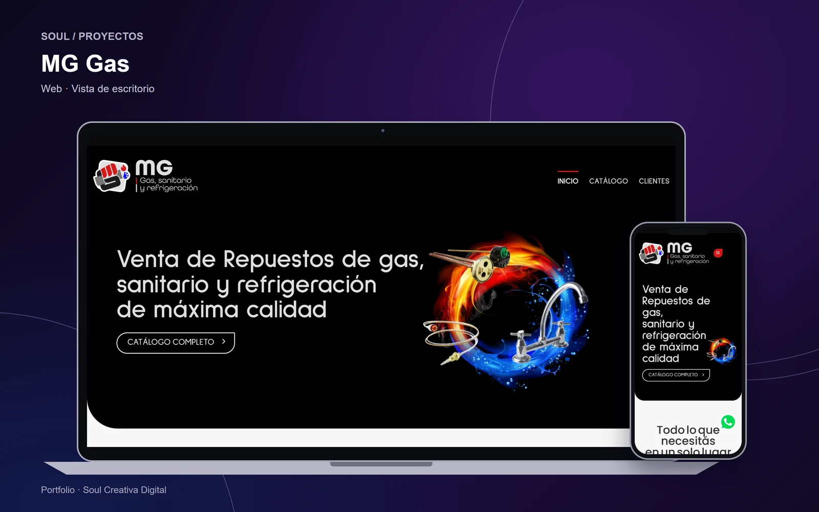 MG Gas: presentación en notebook