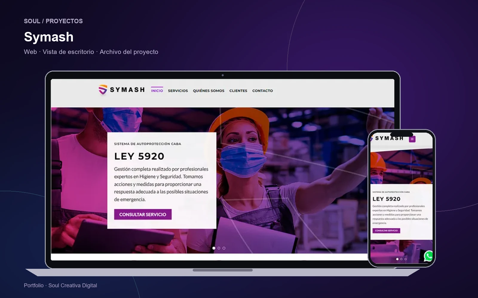 Symash: presentación en notebook
